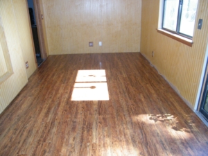 Floor before base