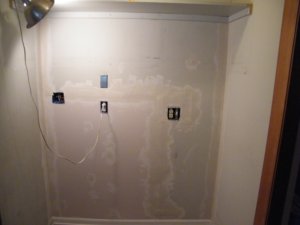 Sheetrock patched