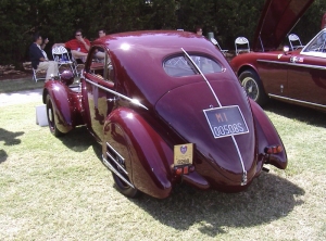 1935 Fiat 508S Rear