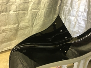 Black backs painted