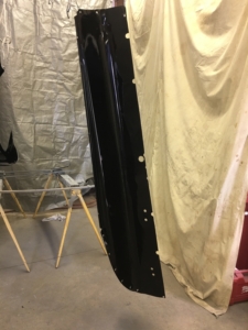 Black backs painted