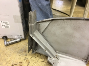 Brace still installed