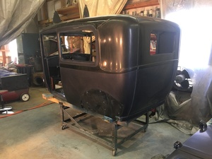 Sanded back quarter