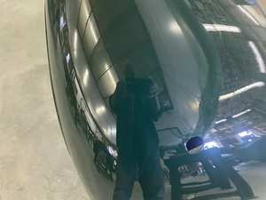 RF wing painted