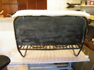 Seat back frame