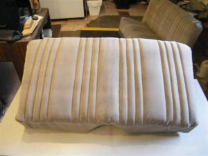 Back seat top/back