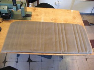 Back panel test fit