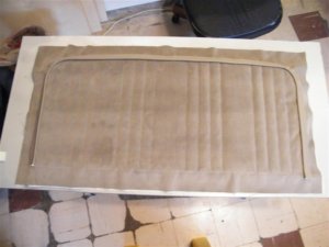 Back panel